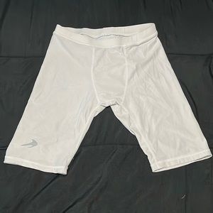 Men’s White CompressionZ tights